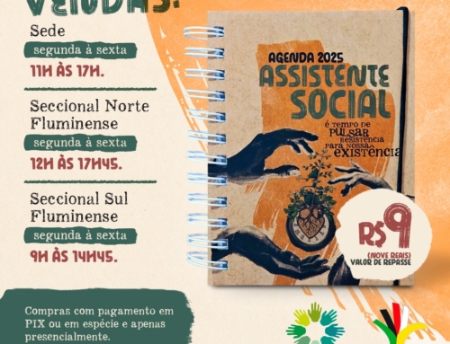 A Agenda 2025 Assistente Social já chegou em nosso regional. Valor  : R$ 9. As vendas acontecem apenas em espécie e através de PIX, apenas presencialmente. Limitado em 10 unidades por pessoa.