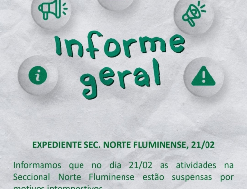 Expediente Seccional Norte Fluminense, 21/02